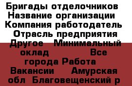 Бригады отделочников › Название организации ­ Компания-работодатель › Отрасль предприятия ­ Другое › Минимальный оклад ­ 15 000 - Все города Работа » Вакансии   . Амурская обл.,Благовещенский р-н